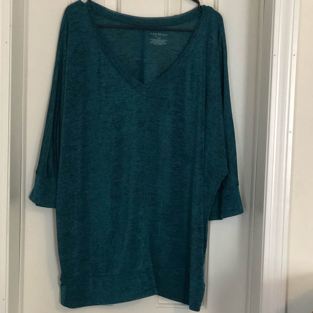 Lane Bryant 22/24 banded bottom top